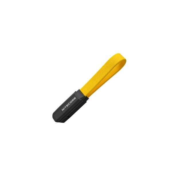Магнитный кабель NiteCore NLink10 USB-C (Желтый, 7см, PD/QC до 60Вт)